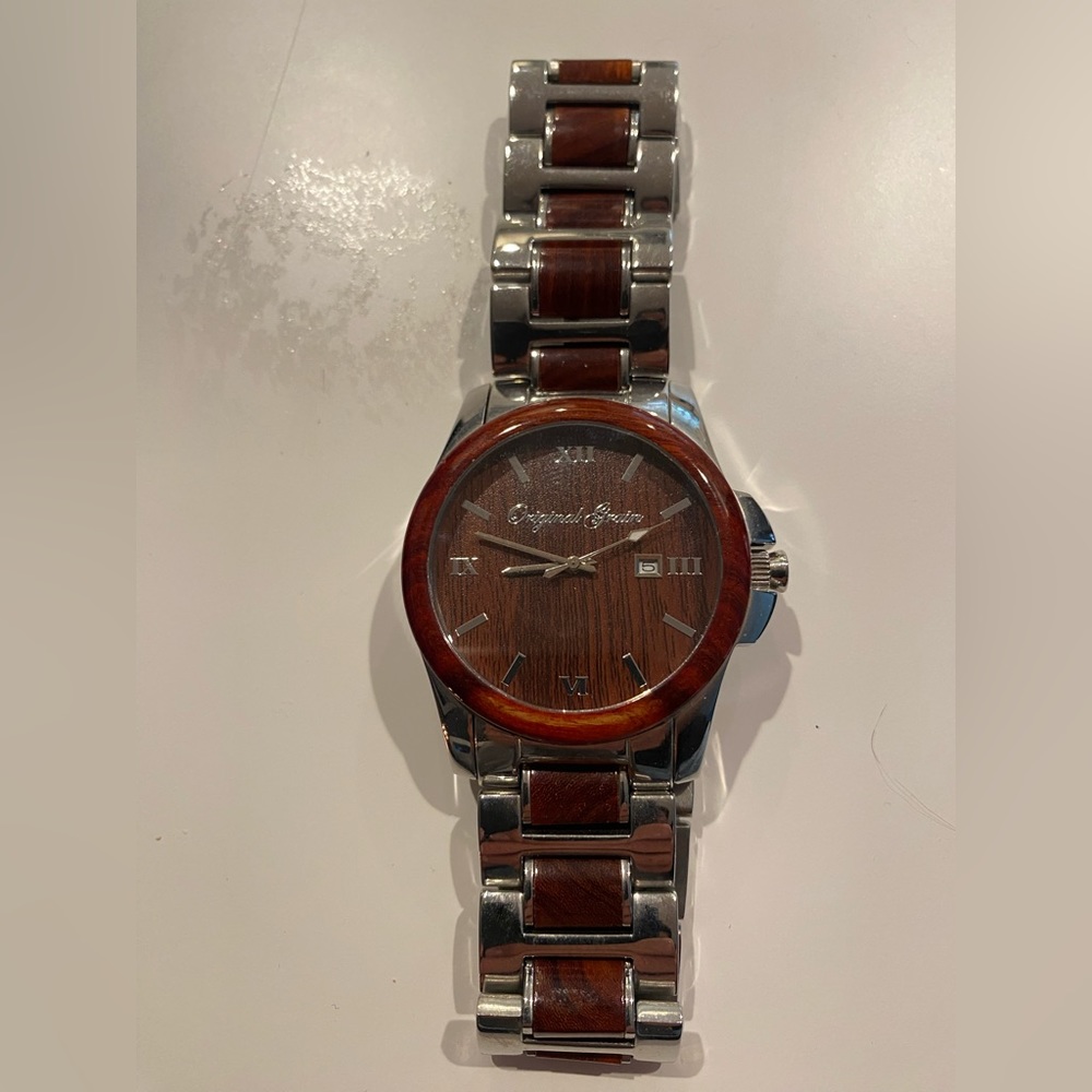 Original Grain silver watch